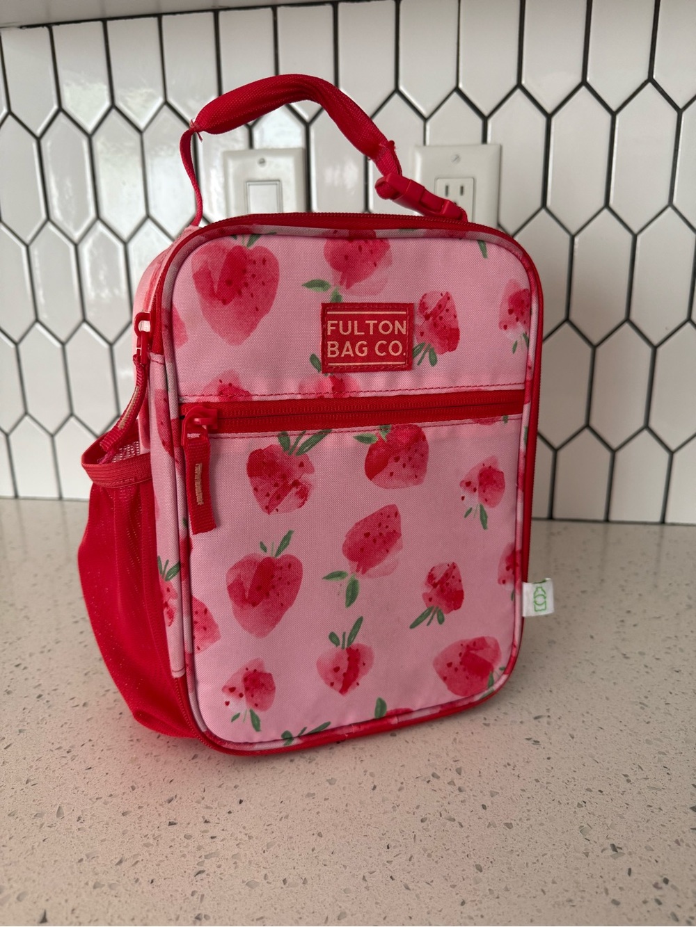 Kids Strawberry Pink Lunchboox